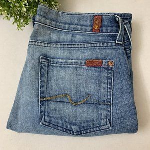 7 for All Mankind Bootcut Denim 715034 Sz 28